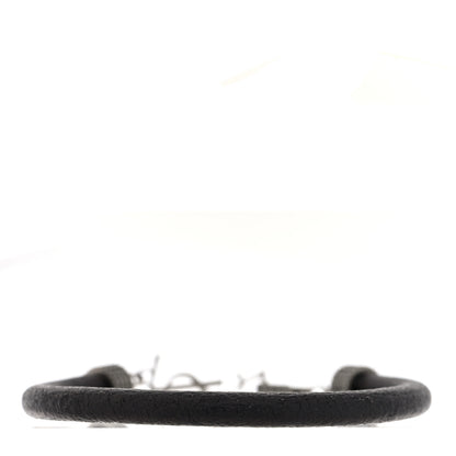 Saint Laurent Crinkled Calfskin Opyum Bracelet Black 3 of 4