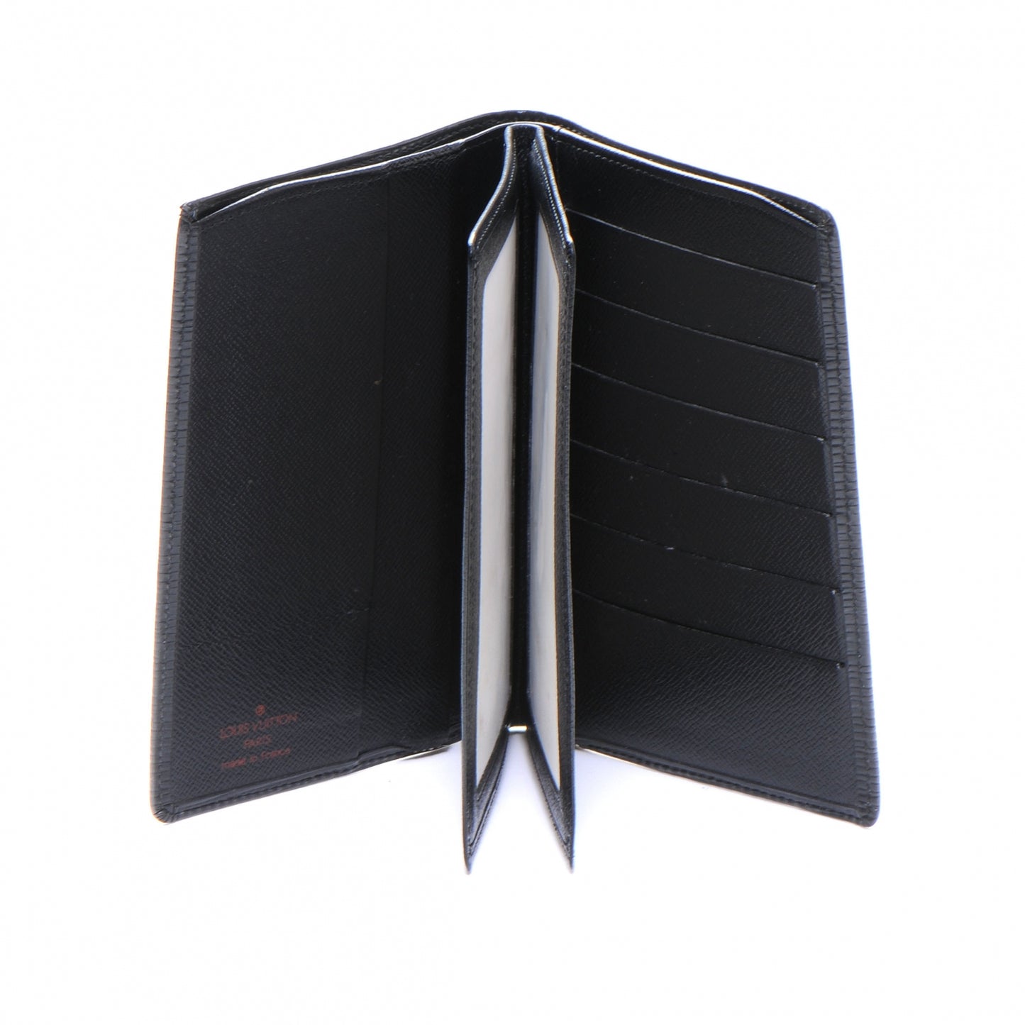 Epi Billfold Wallet 6 Cards Slots Black