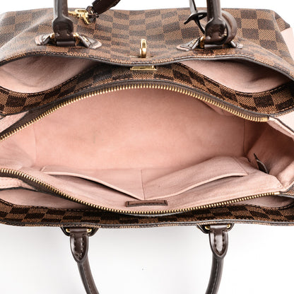 Louis Vuitton Cuir Taurillon Damier Ebene Normandy Magnolia 6 of 9