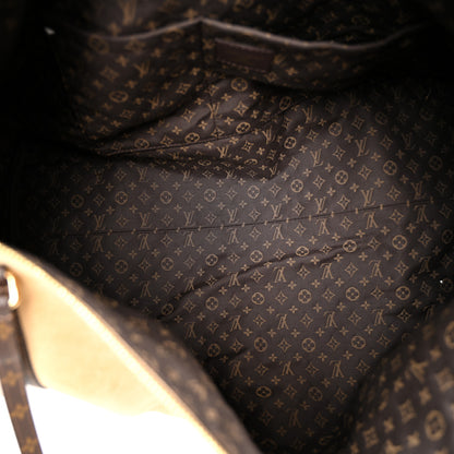 Louis Vuitton Suede Monogram Express GM Brown 4 of 8