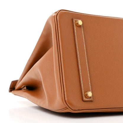 Hermes Courchevel Birkin 35 Gold 9 of 12