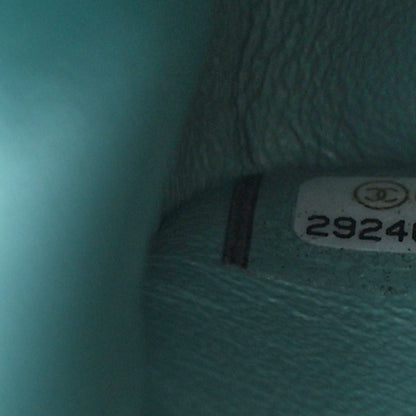 Chanel Caviar Quilted Medium Double Flap Light Blue 7 of 9