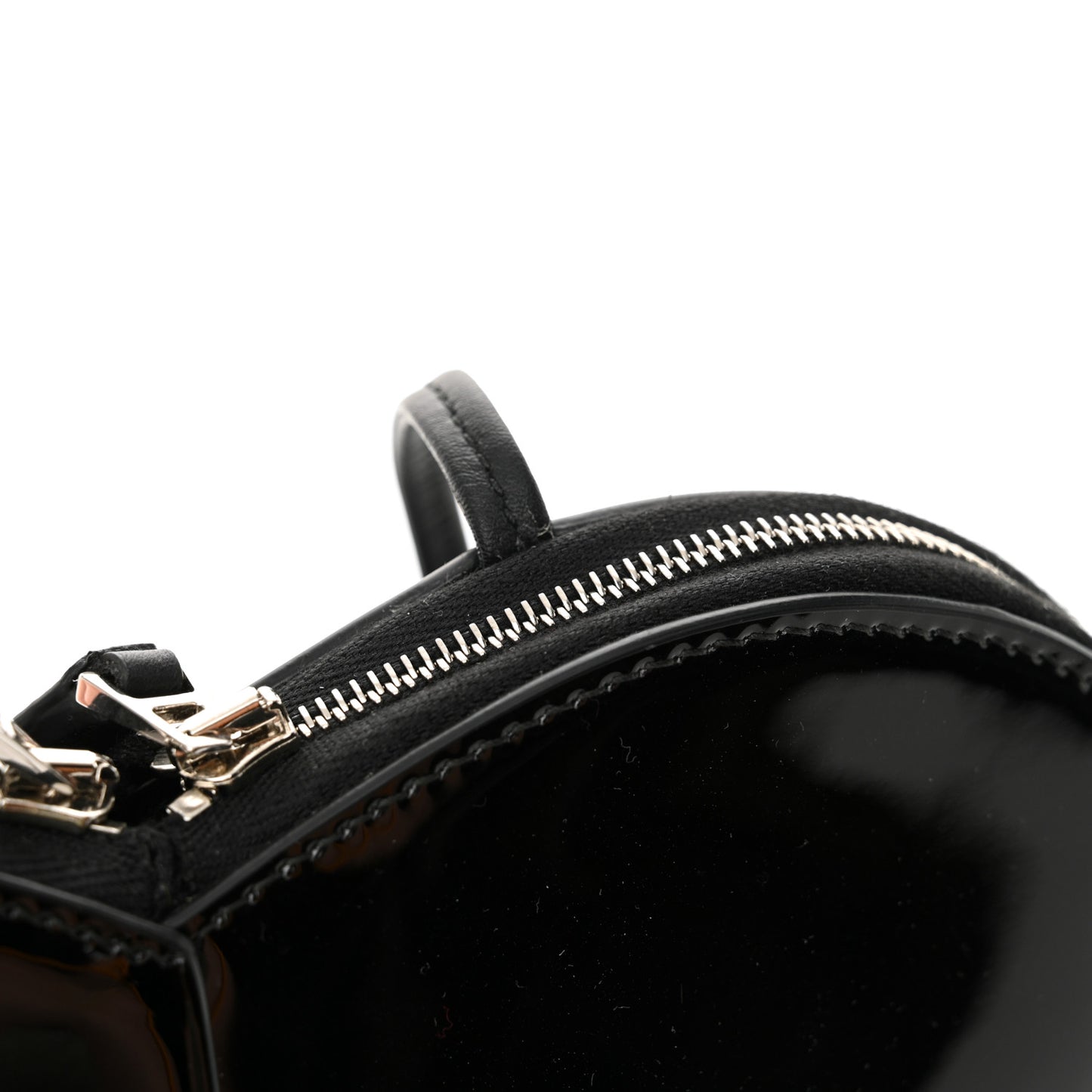 Patent Calfskin Le Coeur Bag Black