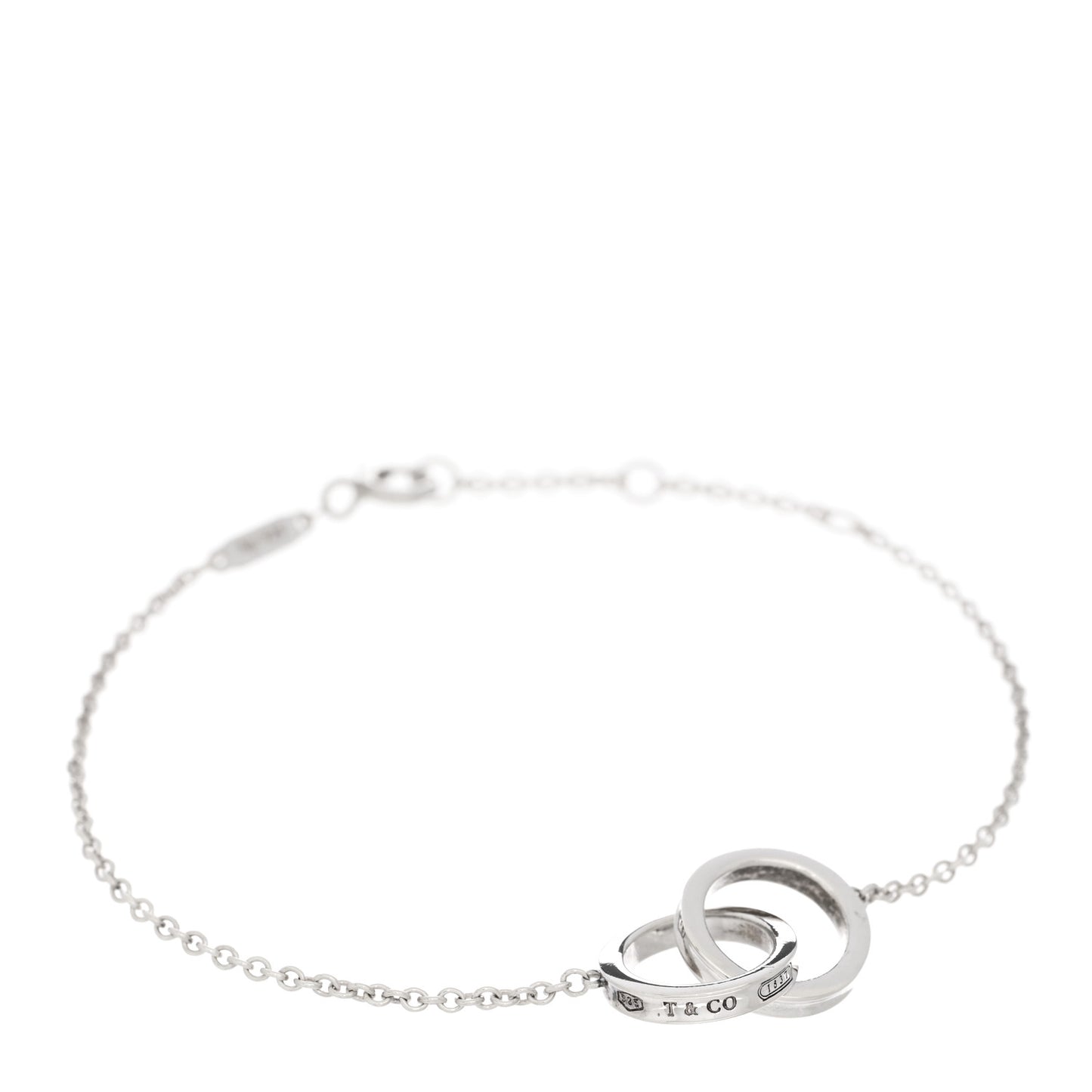 Sterling Silver 1837 Interlocking Bracelet
