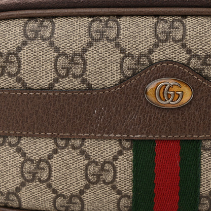 Gucci GG Supreme Monogram Web Mini Ophidia GG Bag Brown 12 of 15