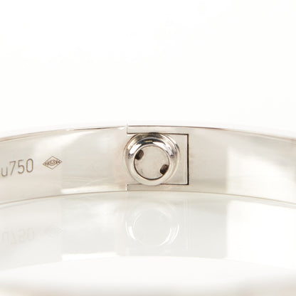 Cartier 18K White Gold LOVE Bracelet 16 6 of 6