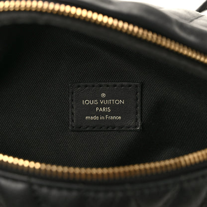 Louis Vuitton Calfskin Quilted New Wave Bumbag Black 6 of 12