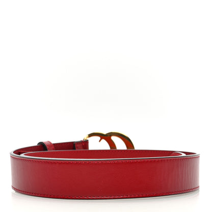 Gucci Plutone Calfskin Double G 30mm Belt 75 30 Rosso 2 of 4