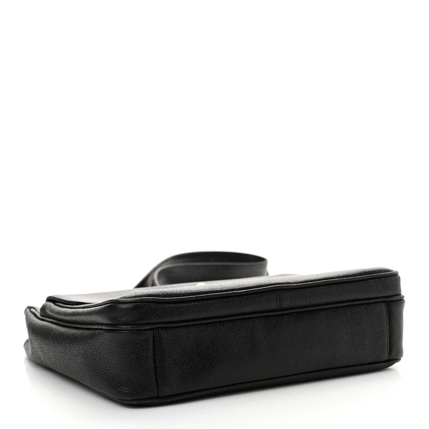 Chanel Caviar Flap Shoulder Bag Black 4 of 15