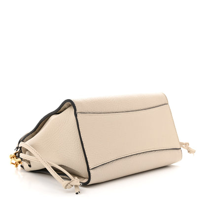 Mulberry Heavy Grain Small Iris Tote Chalk Midnight 4 of 9