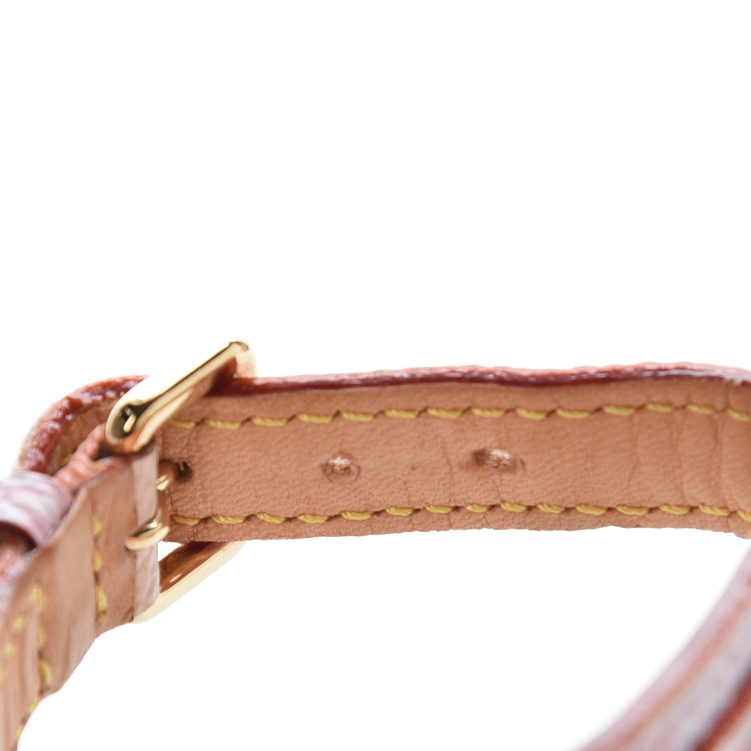 Louis Vuitton Monogram Cherry Blossom Address Wish Bracelet Pink 6 of 7