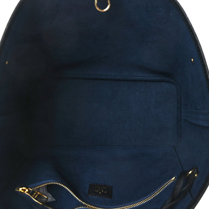 Louis Vuitton Empreinte Monogram Giant Neverfull MM Black 6 of 10