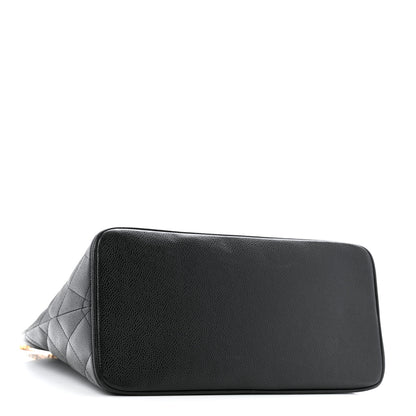 Chanel Caviar Quilted Medallion Tote Black 4 of 12