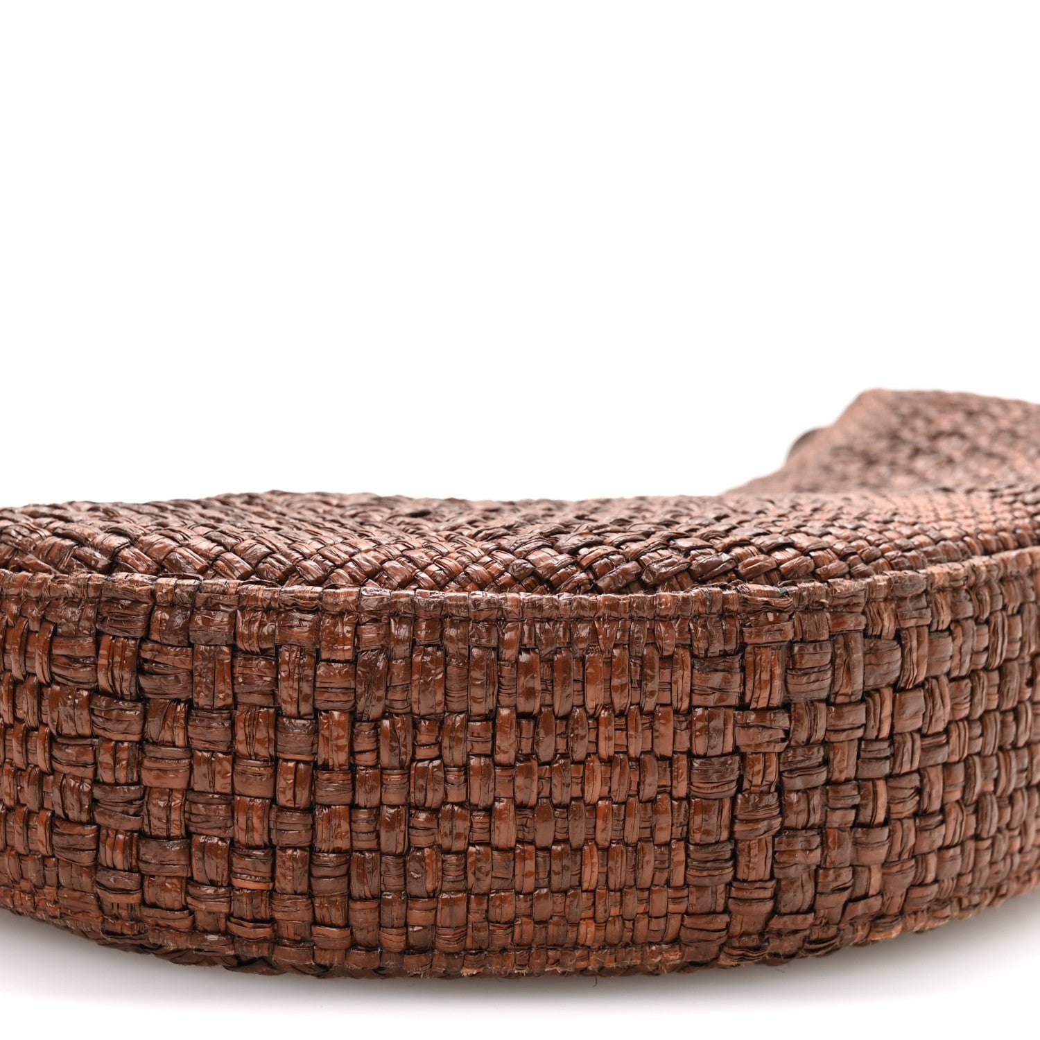 Chanel Braided Raffia Other Shape With Chain Brown 10 of 12
