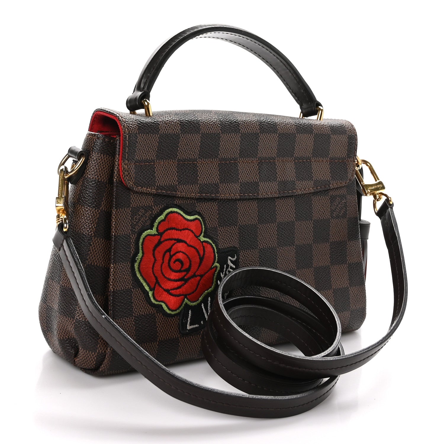 Louis Vuitton Damier Ebene Patches Croisette 3 of 11