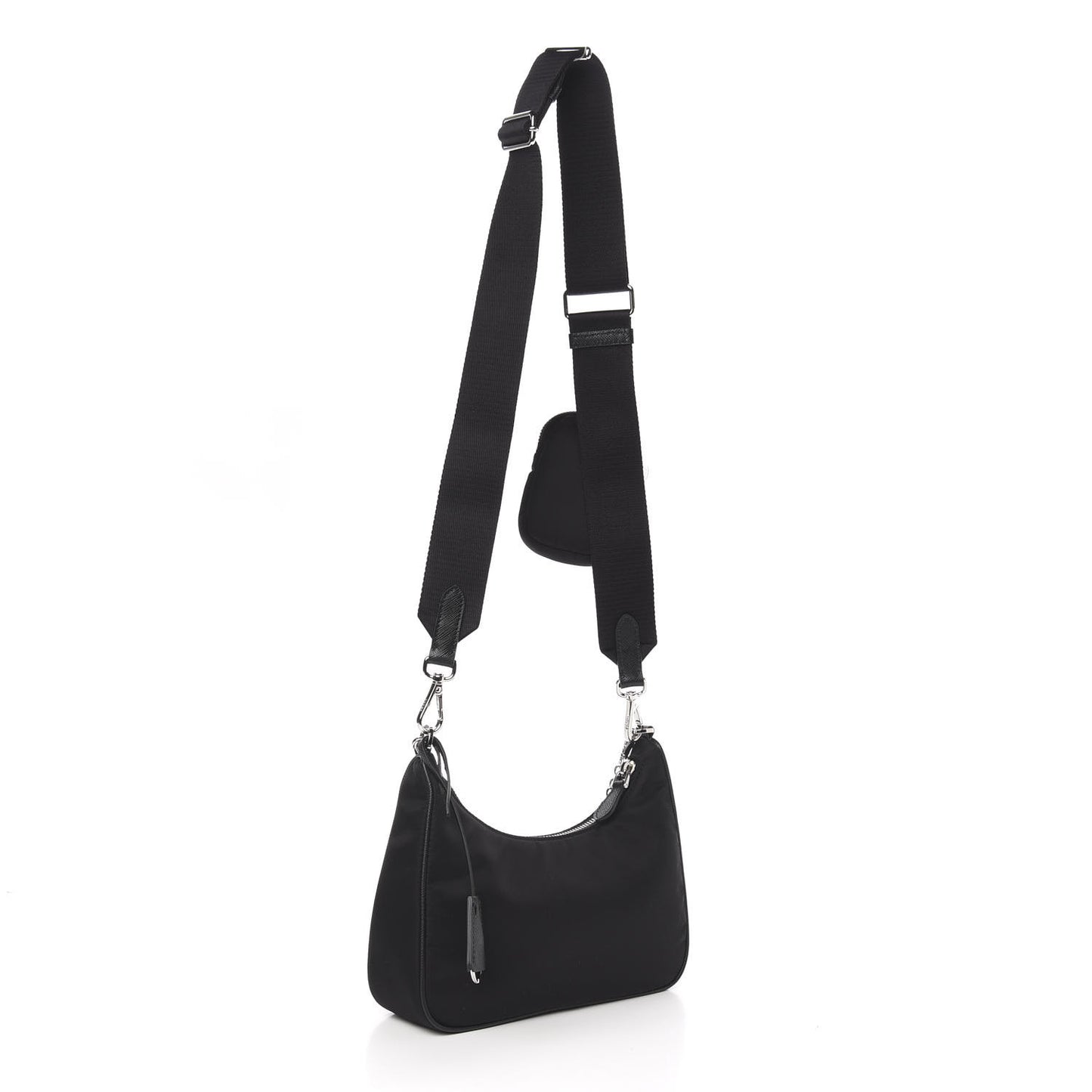 Nylon Re-Edition 2005 Shoulder Bag Black