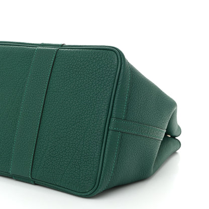 Hermes Negonda Garden Party Tote 36 MM Malachite 10 of 10