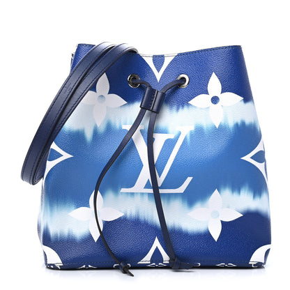 Louis Vuitton Monogram Escale Neonoe MM Blue 1 of 9