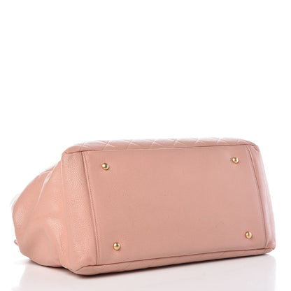 Chanel Caviar Quilted Grand Timeless Tote GTT Pink 4 of 18