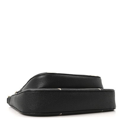 Louis Vuitton Empreinte Monogram Giant Multi Pochette Accessories Black Beige 4 of 10