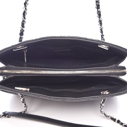 Chanel Caviar Quilted CC Timeless Soft Tote Black 5 of 10