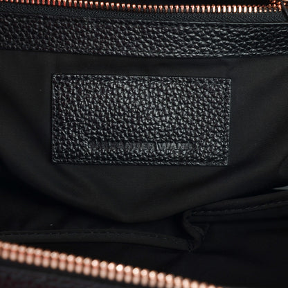 Alexander Wang Pebbled Calfskin Small Emile Soft Black Rose Gold Hardware 6 of 7