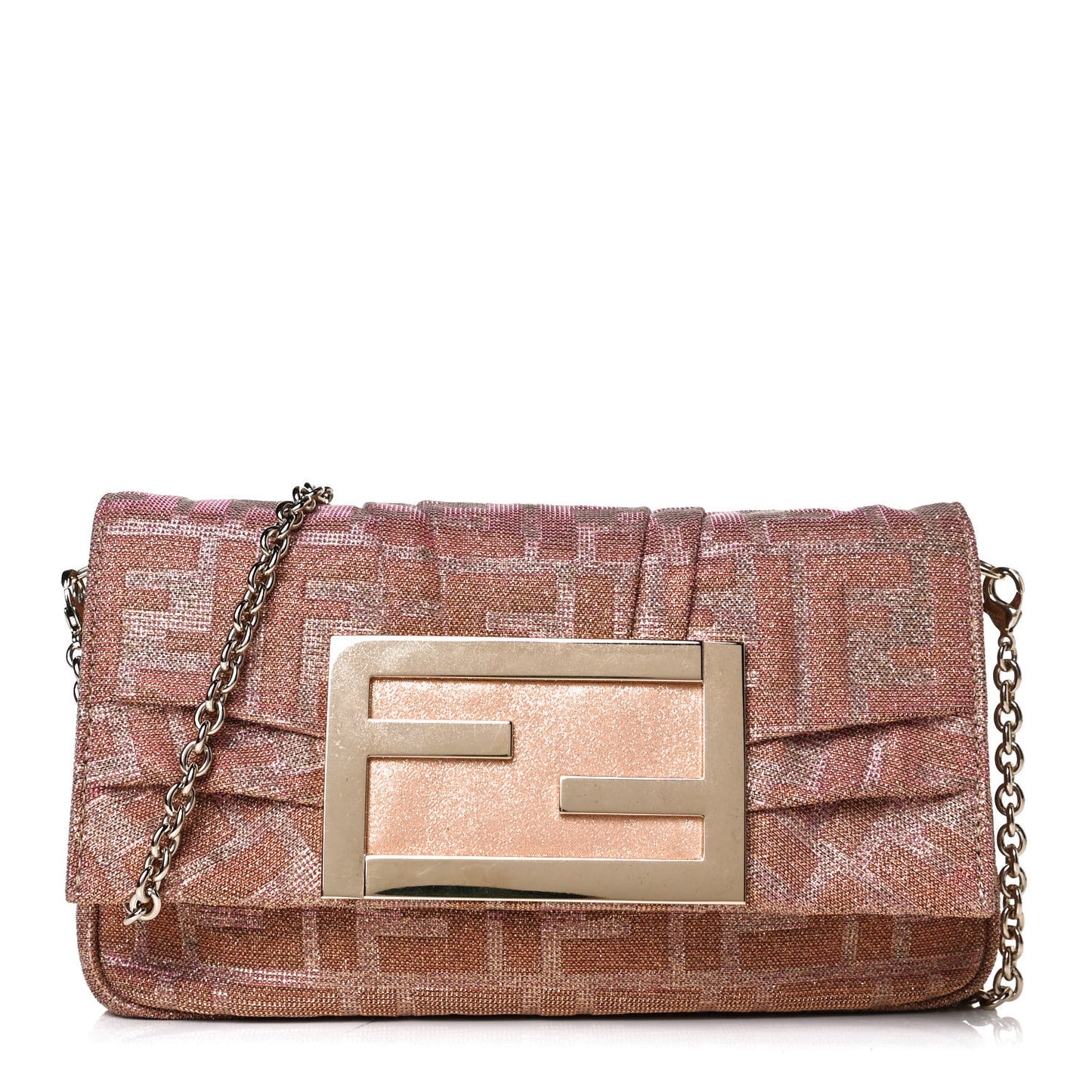 Metallic Lurex Zucca Mia Pochette Arancio