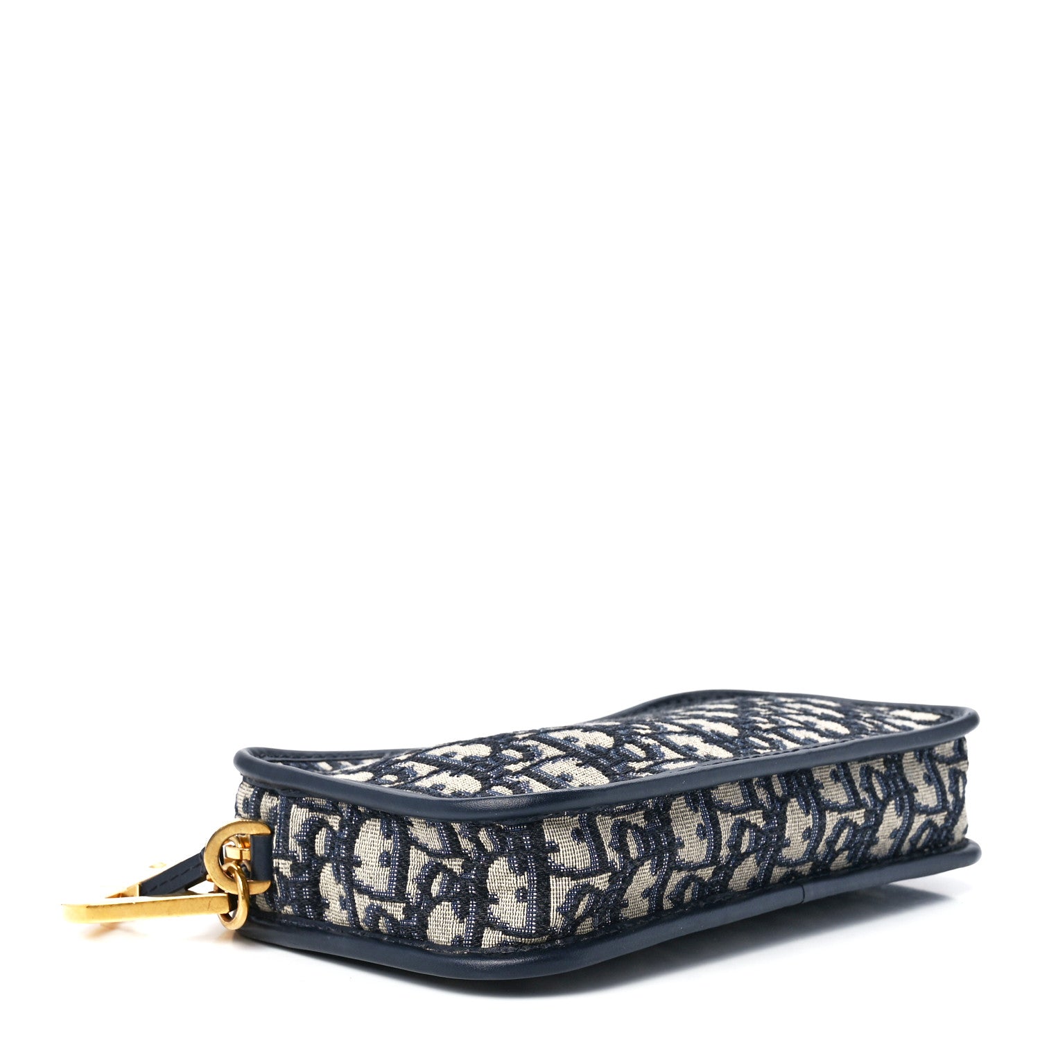 Christian Dior Oblique Diorquake Clutch Blue 4 of 11