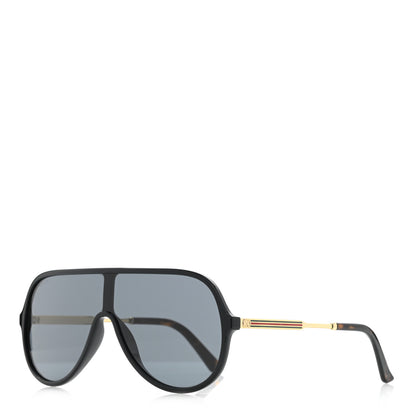 Gucci Acetate Aviator Sunglasses GG0199S Black 1 of 8