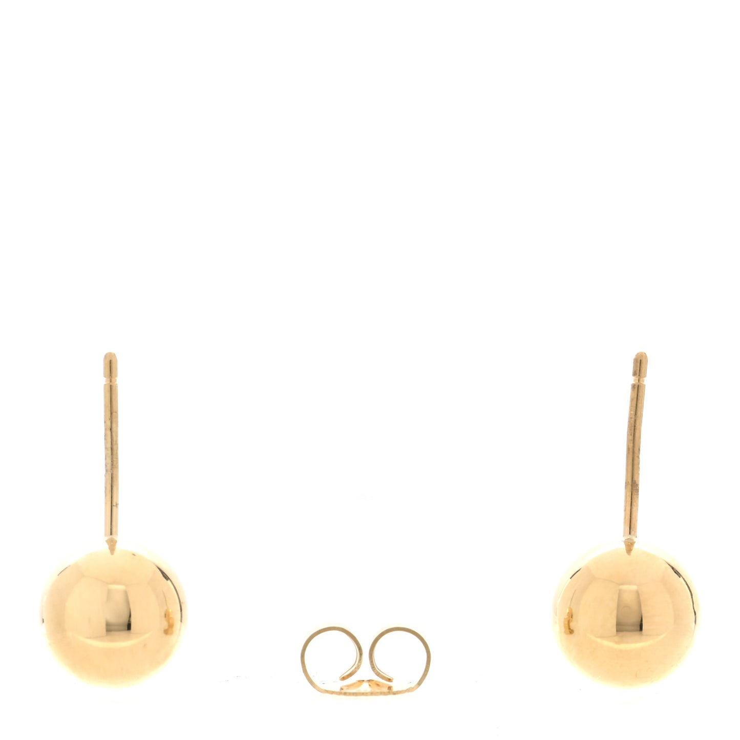 18K Yellow Gold 5.5mm HardWear Ball Earrings