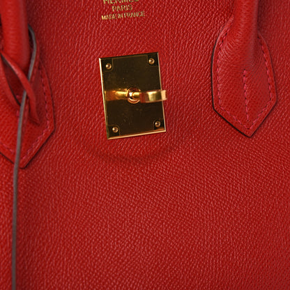 Hermes Epsom Birkin 35 Rouge Casaque 7 of 12