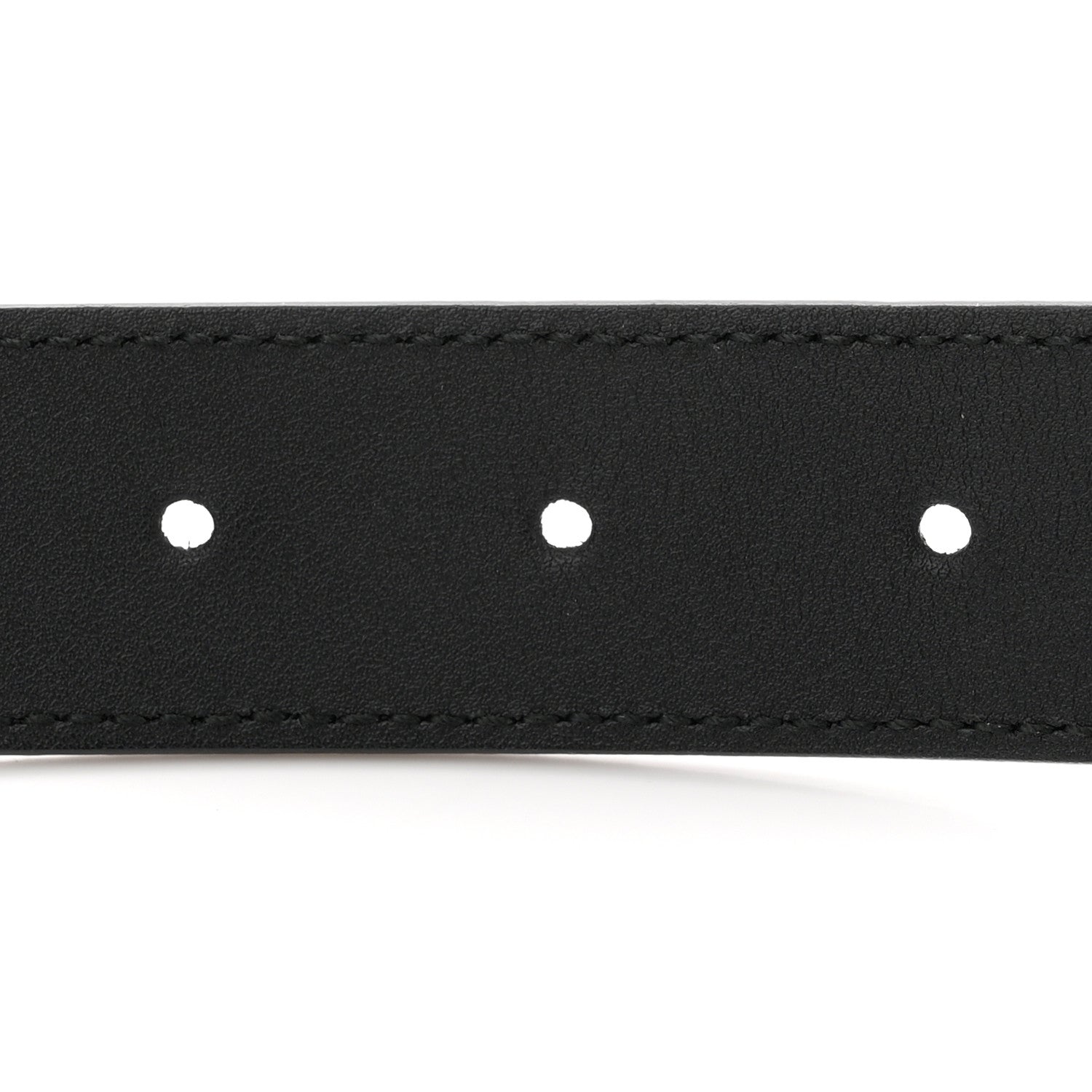 Gucci Calfskin Double G 30mm Belt 80 32 Black 4 of 8