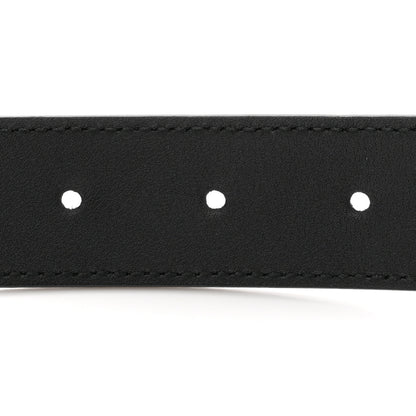 Gucci Calfskin Double G 30mm Belt 80 32 Black 4 of 8