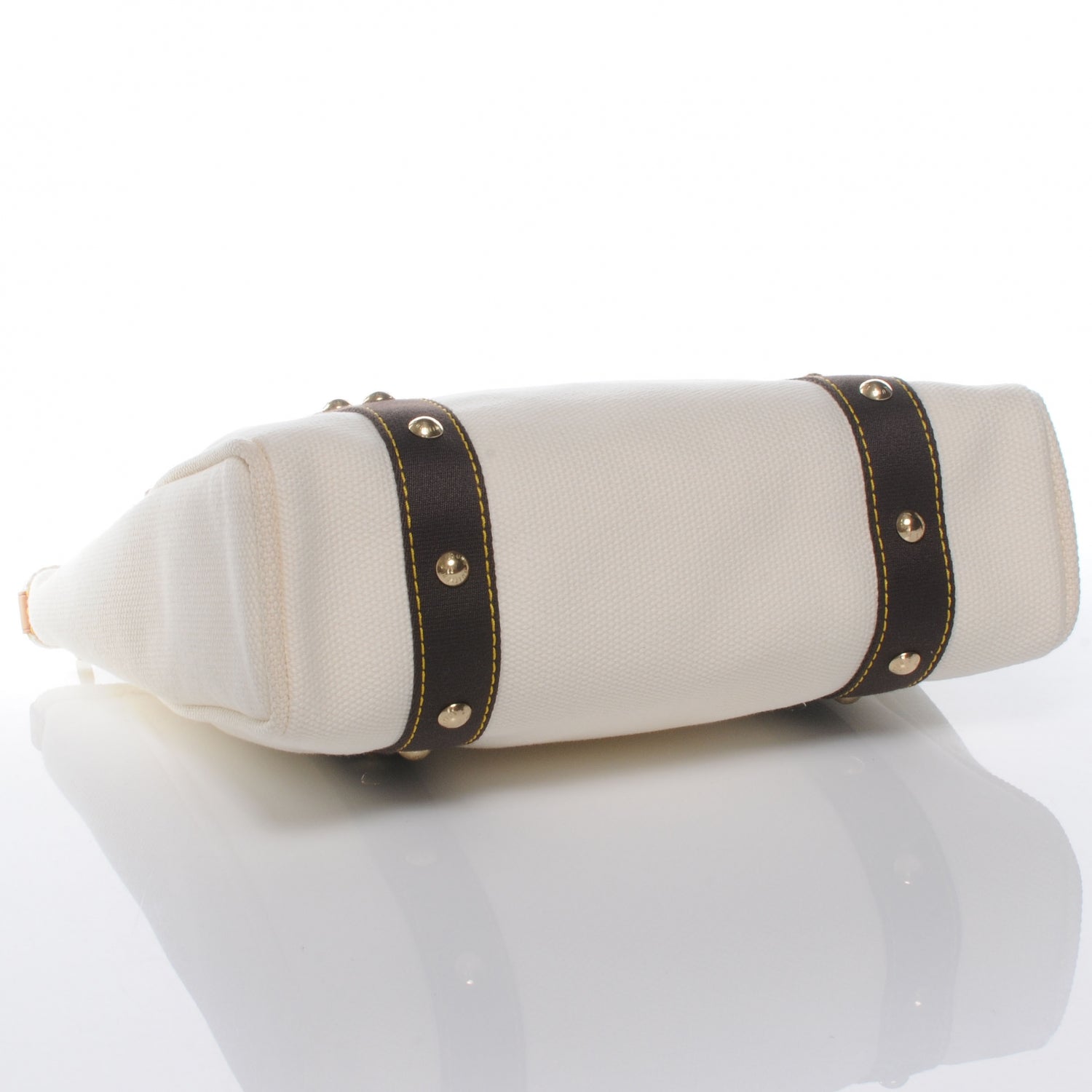 Louis Vuitton Toile Antigua Cabas MM White 4 of 7