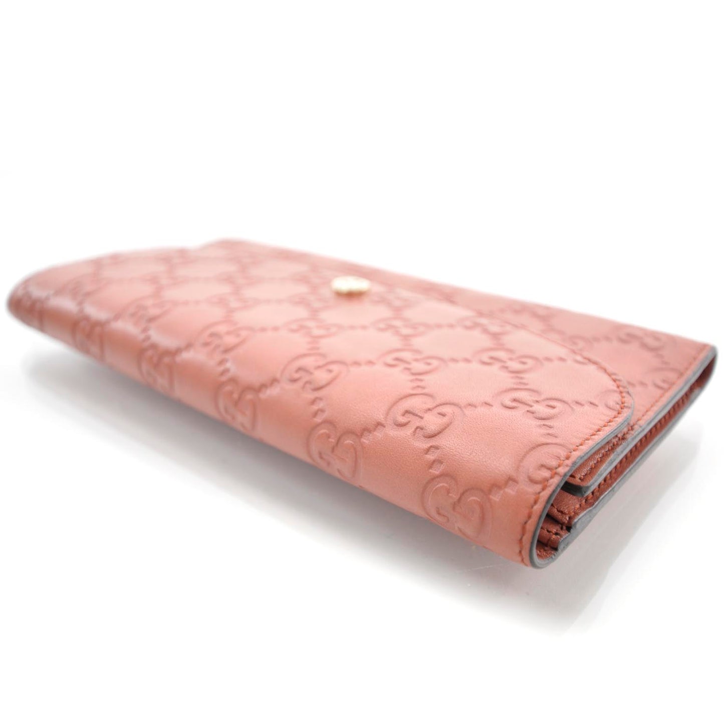 Guccissima Continental Wallet Rose