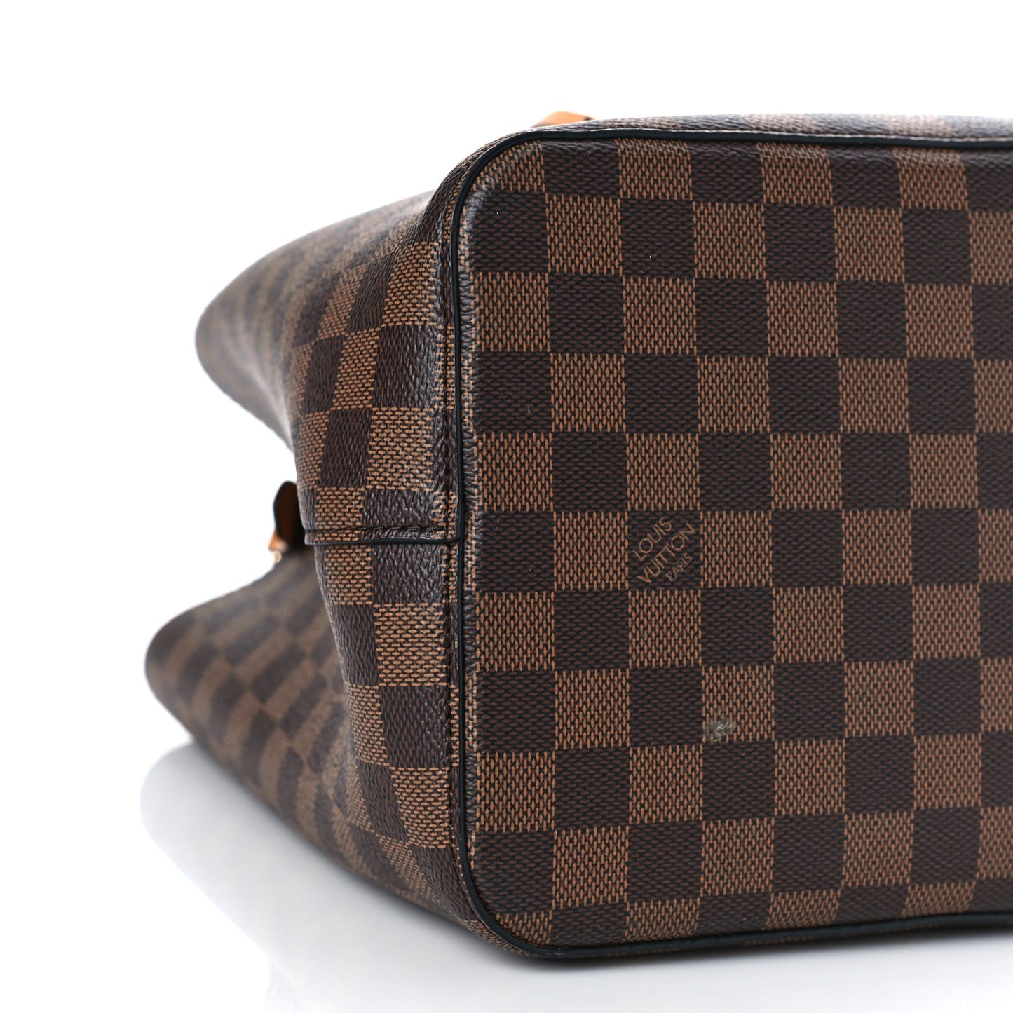 Damier Ebene Neonoe MM Safran