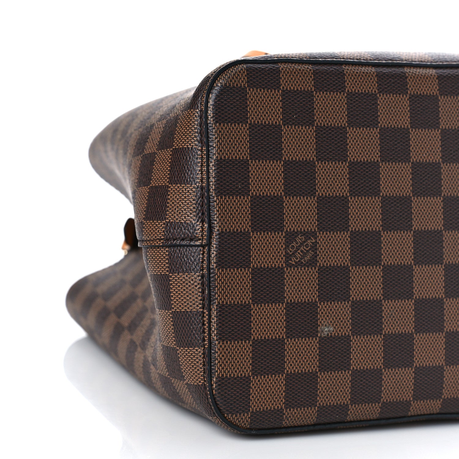 Louis Vuitton Damier Ebene Neonoe MM Safran 7 of 8