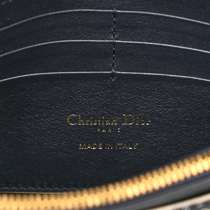 Christian Dior Oblique Bobby East West Pouch With Chain Blue 6 of 9