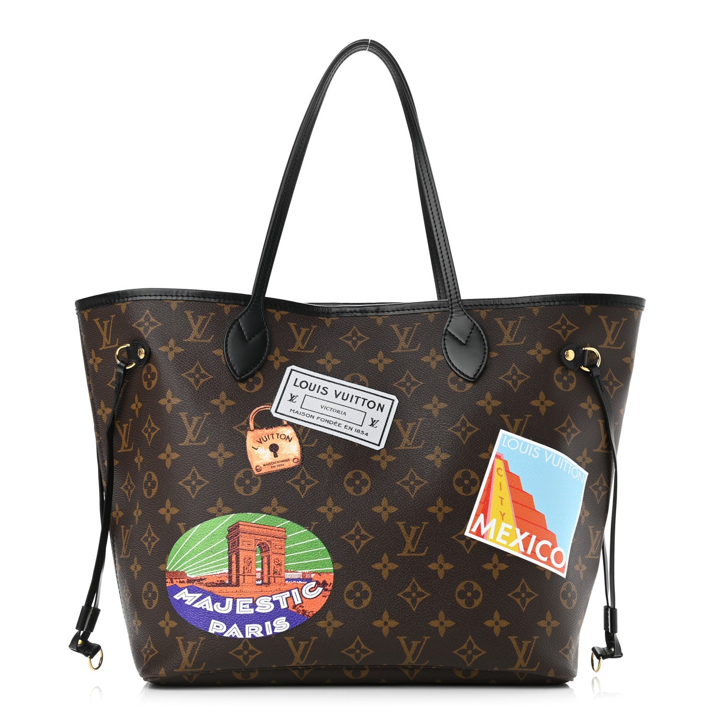 Monogram My LV World Tour Neverfull MM