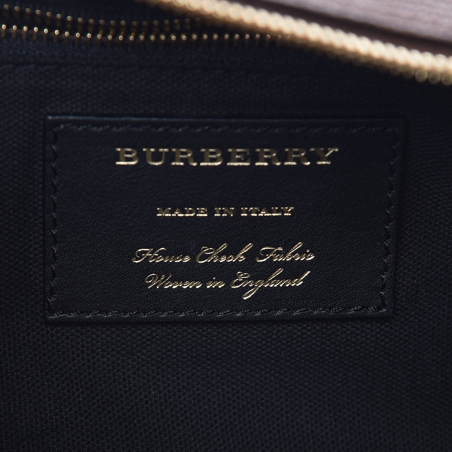 House Check Derby Calfskin Medium Alchester Bowling Bag Tan