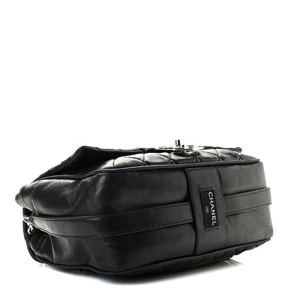Chanel Lambskin Quilted Single Flap Black 3 of 9