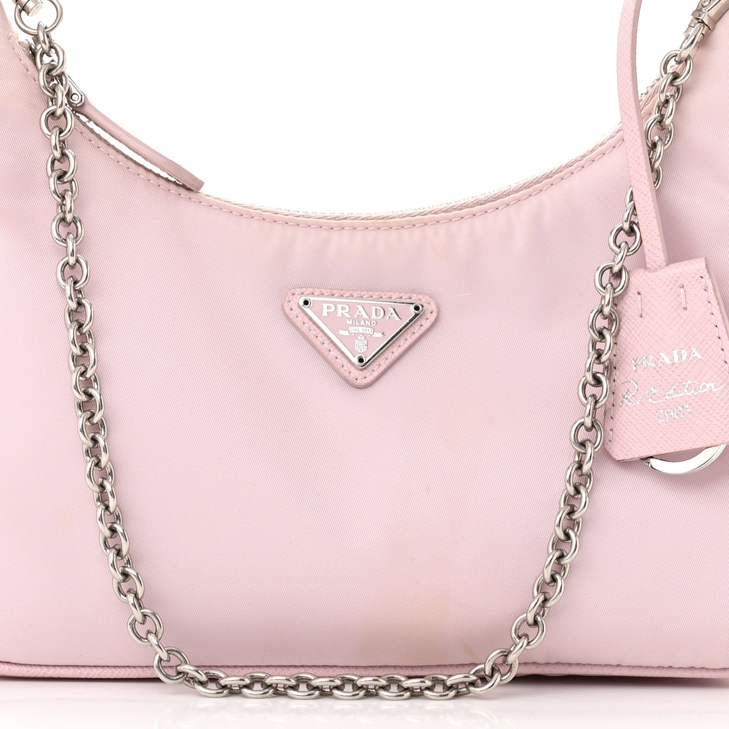 Nylon Re-Edition 2005 Shoulder Bag Alabastro