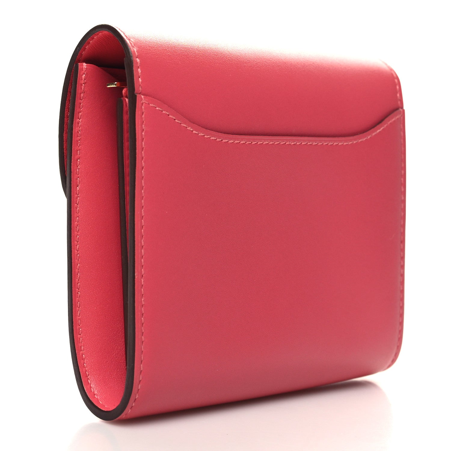 Hermes Allegro Constance Compact Passant Glow Wallet Rose Lipstick 4 of 8