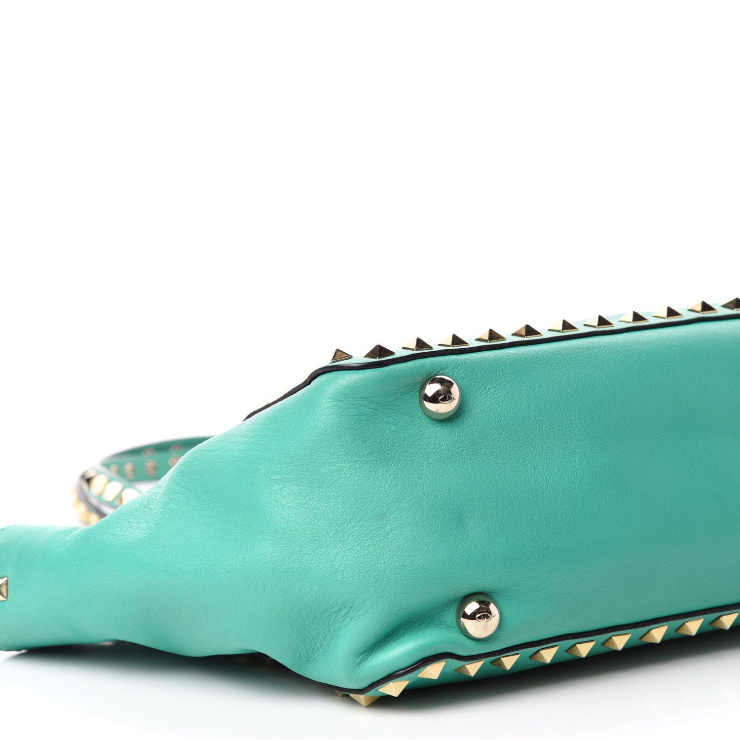 Valentino Garavani Vitello Small Rockstud Tote Colibri 6 of 11