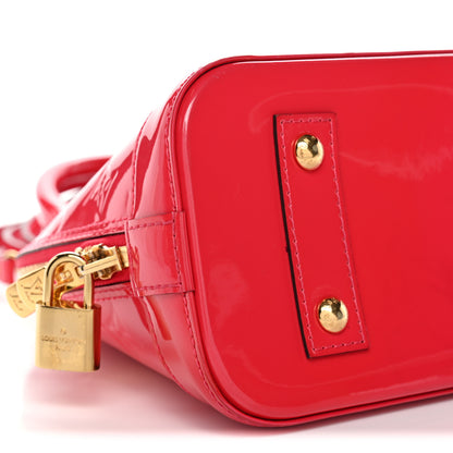Louis Vuitton Vernis Alma BB Rose Indien 9 of 10
