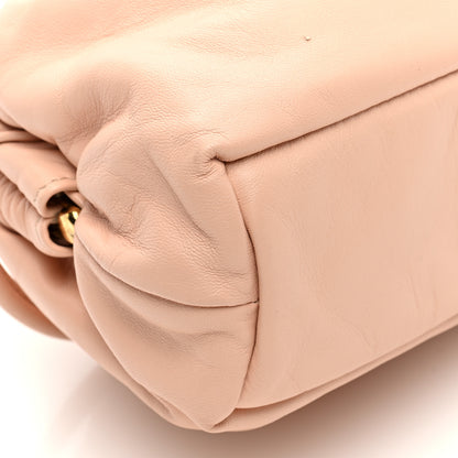 Mansur Gavriel Lambskin Cloud Mini Clutch Dahlia 8 of 9