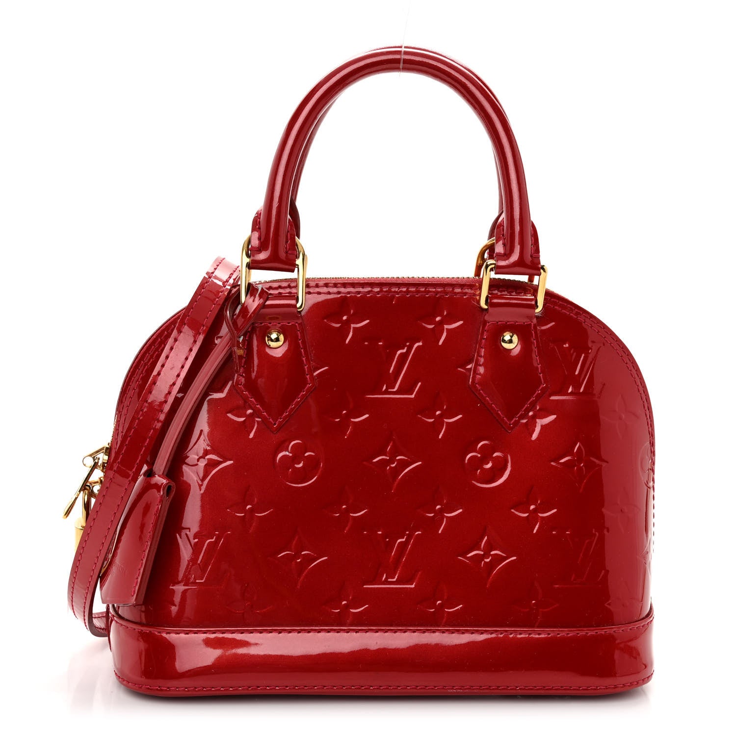 Louis Vuitton Vernis Alma BB Pomme D'Amour 1 of 9