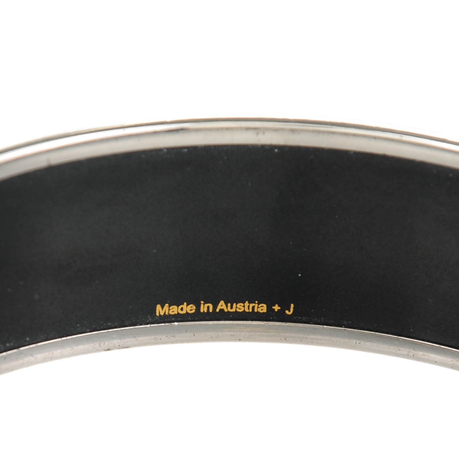 Hermes Enamel Printed Wide Bracelet 70 4 of 5