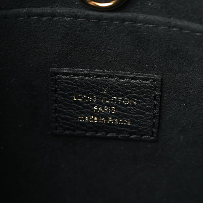 Louis Vuitton Calfskin Lock & Go Tote Black 6 of 9