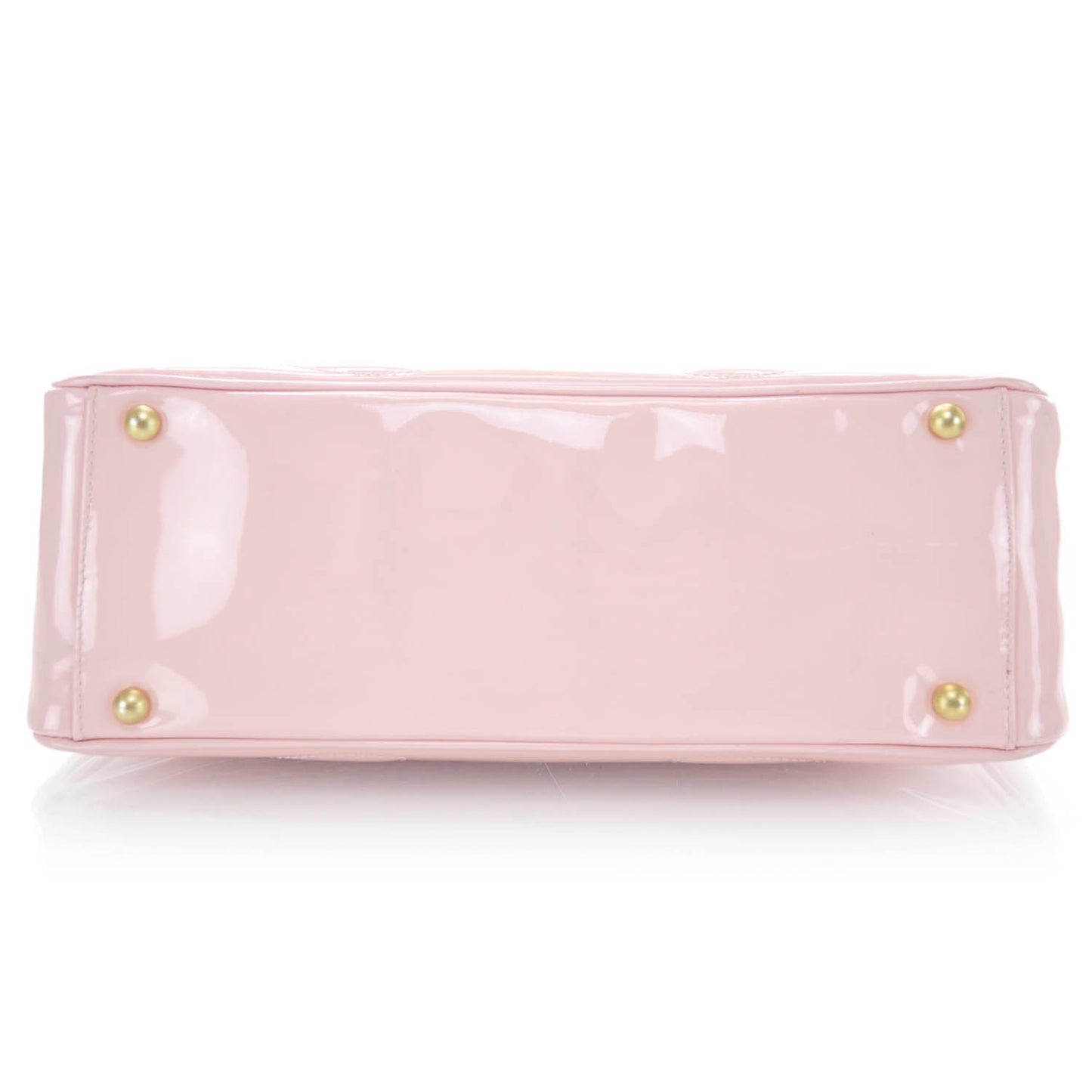 Patent CC Tote Pink